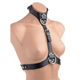 Female Chest Harness for BDSM Pleasure and Style with Adjustable Buckles Womens Harnesses